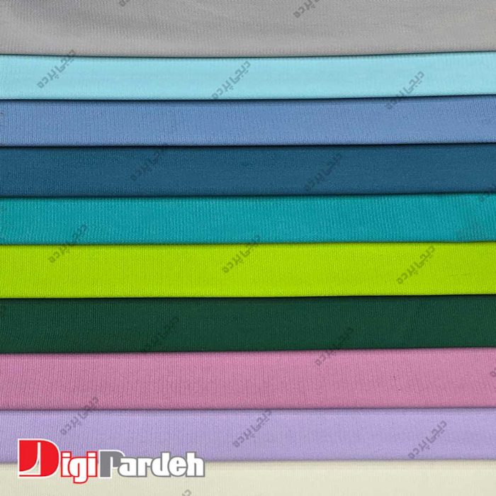 پارچه پرده‌ای ساده نانو در 10 رنگ متنوع