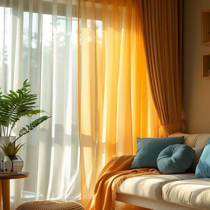 خرید پارچه پرده ای ساده از دیجی پرده با قیمت مناسب