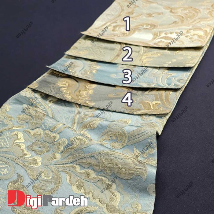خرید اینترنتی پارچه پرده ای طرح دار ساتن از دیجی پرده