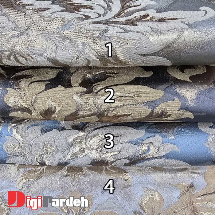 خرید اینترنتی پارچه پرده ای طرح دار ساتن از دیجی پرده