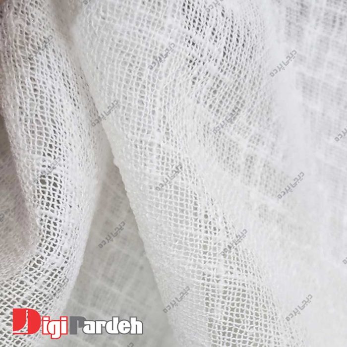 خرید اینترنتی پارچه پرده ای تور سفید از دیجی پرده