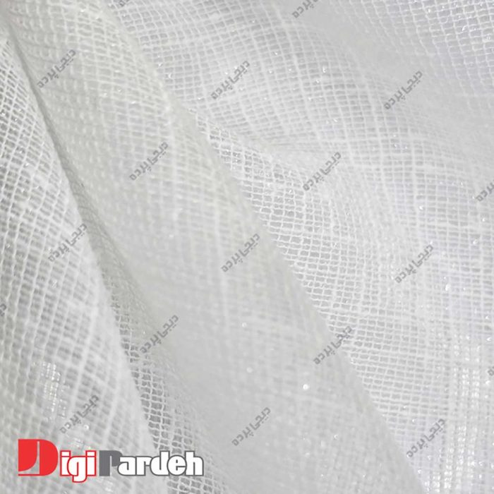 خرید اینترنتی پارچه پرده ای تور سفید از دیجی پرده