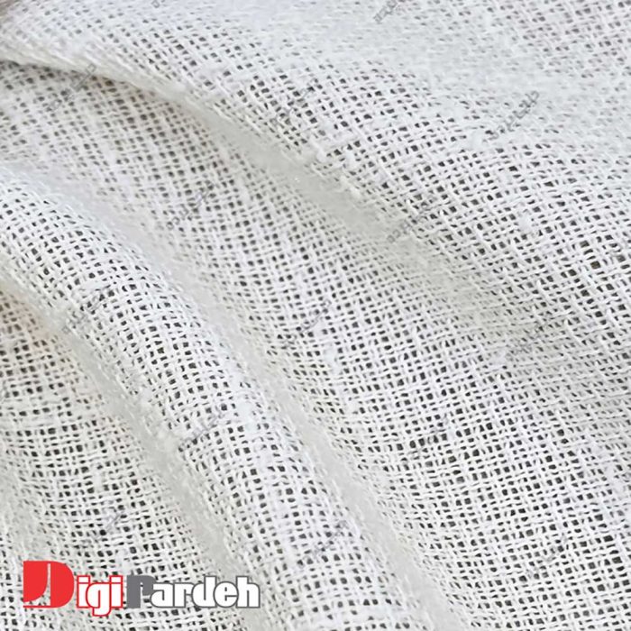 خرید اینترنتی پارچه پرده ای تور سفید از دیجی پرده