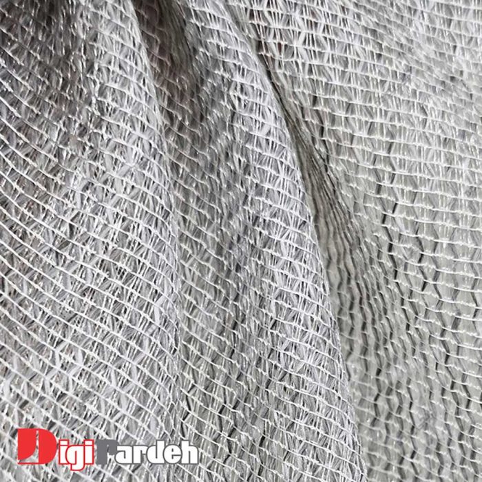 خرید اینترنتی پارچه پرده ای تور طوسی از دیجی پرده