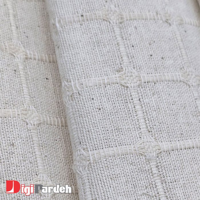 قیمت پارچه پرده ای کتان ترک سفید مناسب اتاق خواب، آشپزخانه و پذیرایی از دیجی پرده