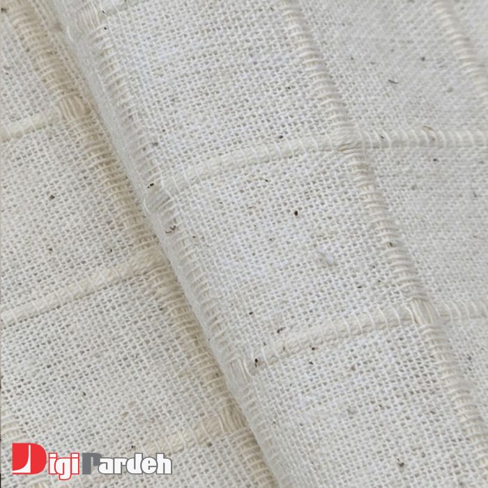 قیمت پارچه پرده ای کتان ترک سفید مناسب اتاق خواب، آشپزخانه و پذیرایی از دیجی پرده
